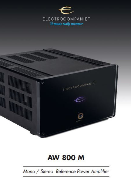 New Electrocompaniet products at the Munich Show!