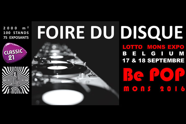 BE POP VINYL EXPO 17-18 September 2016