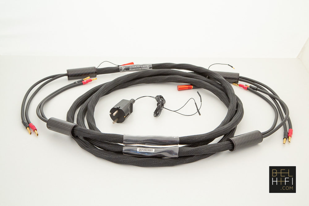 Synergistic Research Atmosphere UEF Level III Speaker Banana 2.5m (PAIR)