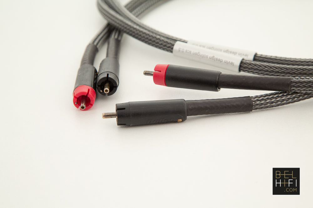 Solid Core Silver 0.5 Bullet RCA 1,5m Stereo