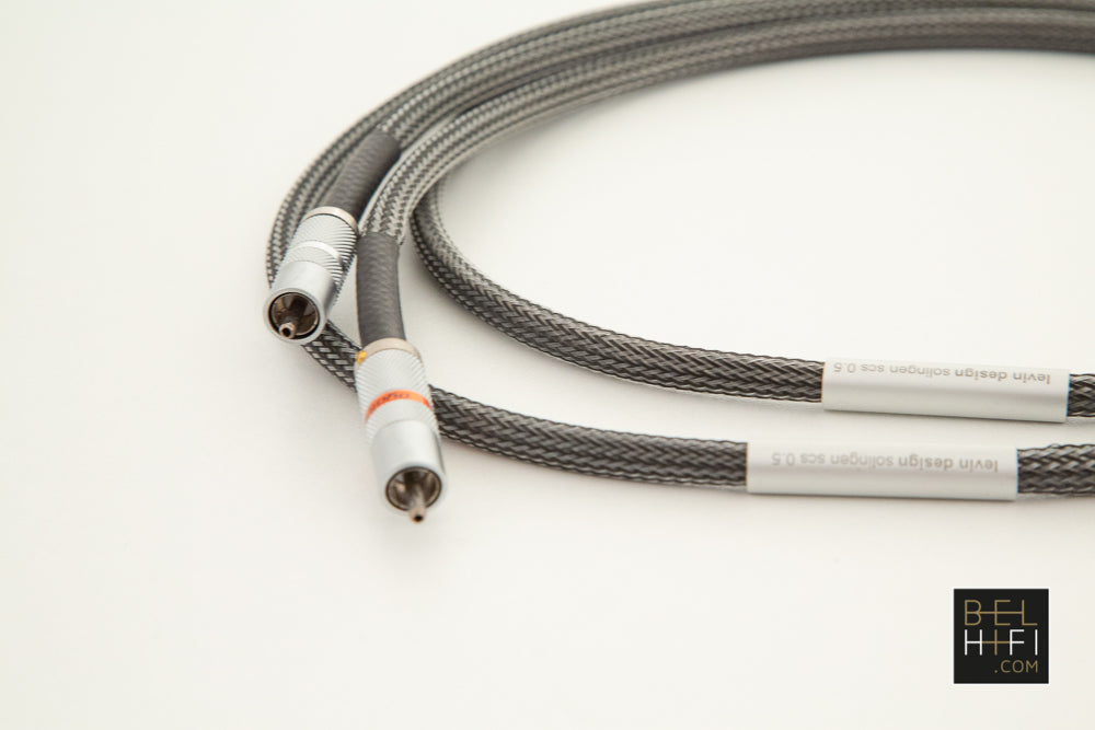 Solid Core Silver 0.5 Oyaide RCA 1m Stereo