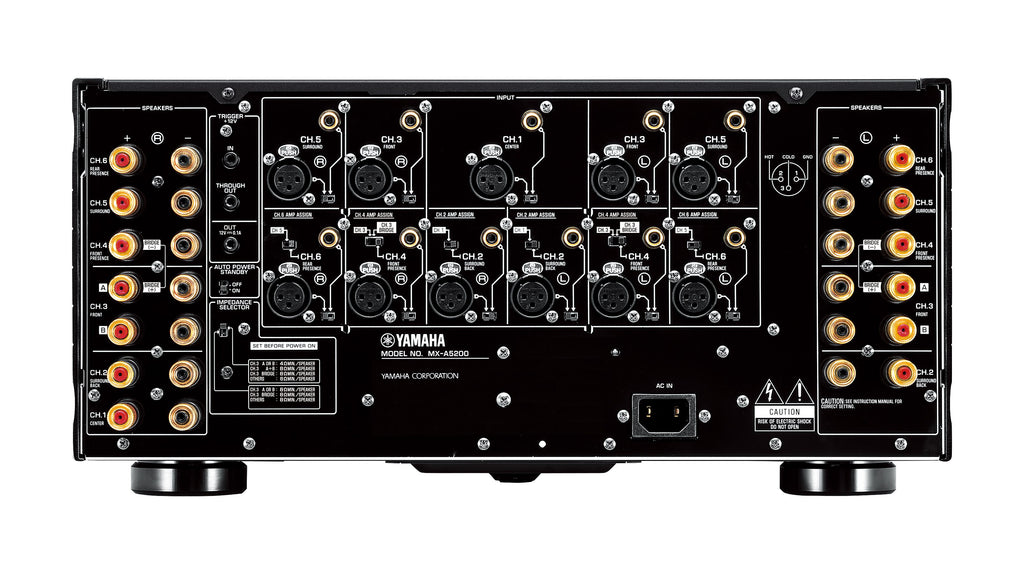 MX-A5200 Multichannel Power Amplifier