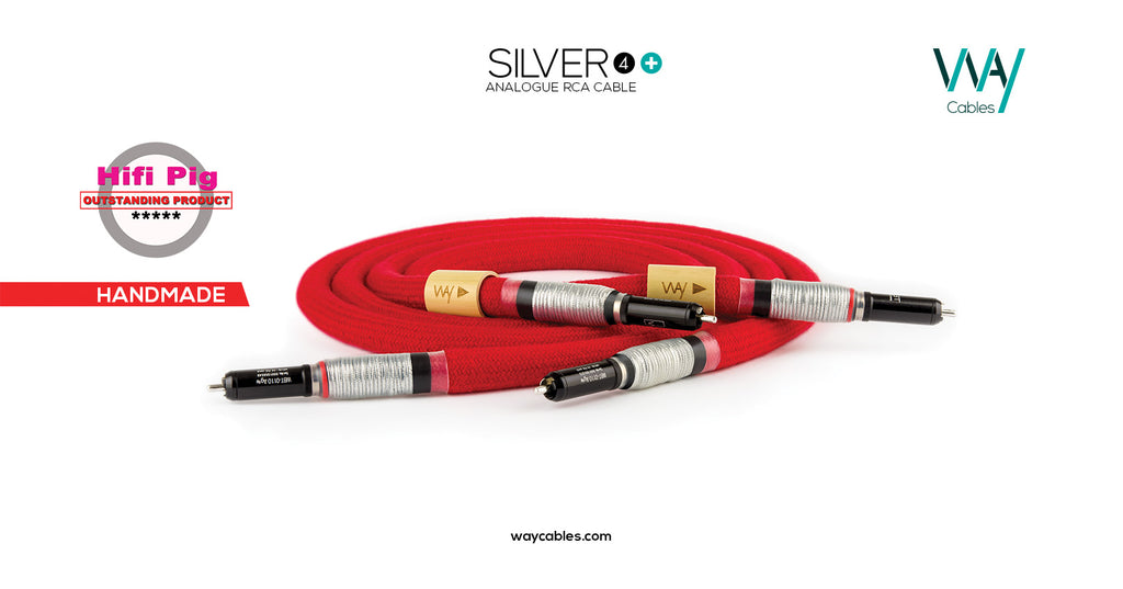 Silver4+ analog XLR interconnect 2m (PAIR) (Copy)