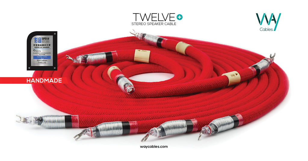 Twelve+ speaker cables (PAIR)
