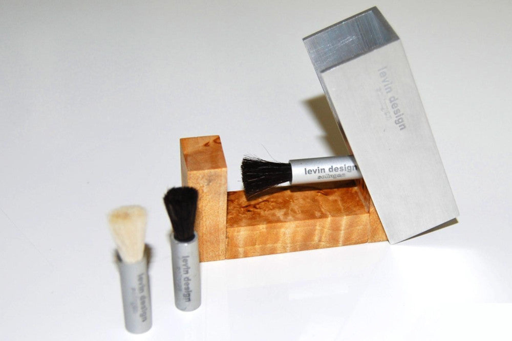 Karelian Maser Birch Phono Cartridge Brush